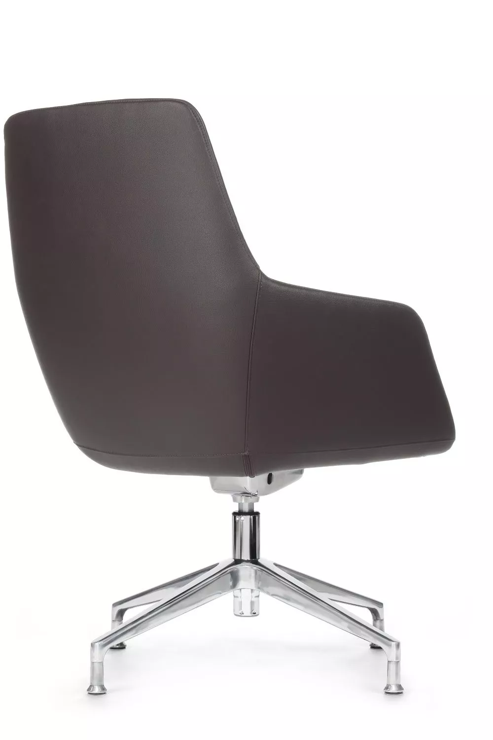 Офисное кресло из натуральной кожи RIVA DESIGN Soul-ST (С1908) темно-коричневый