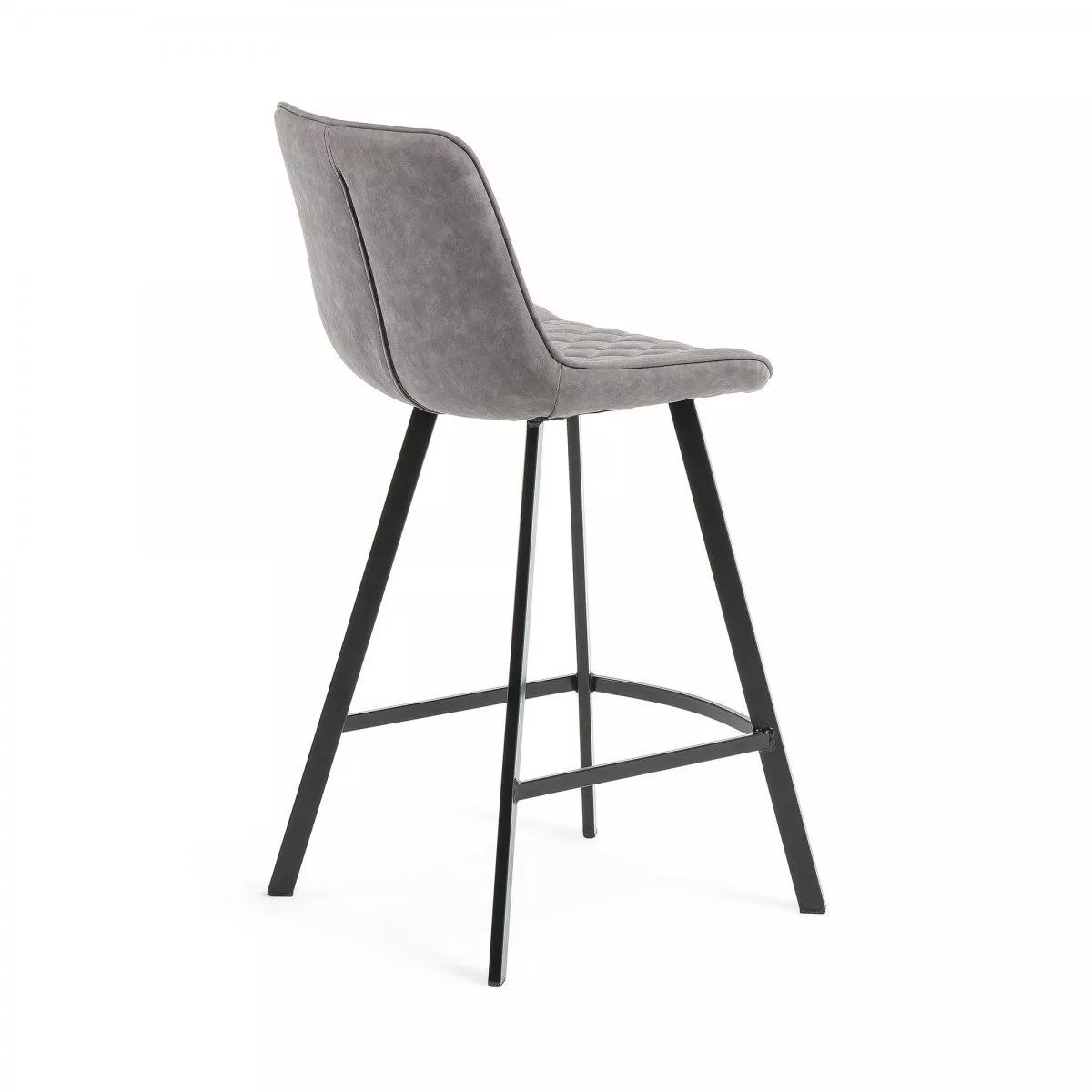 Барный стул La Forma Arian серый