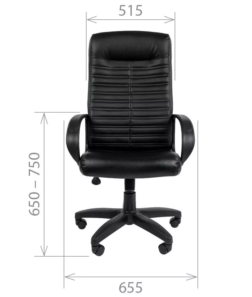 Кресло для руководителя CHAIRMAN 480 LT коричневый