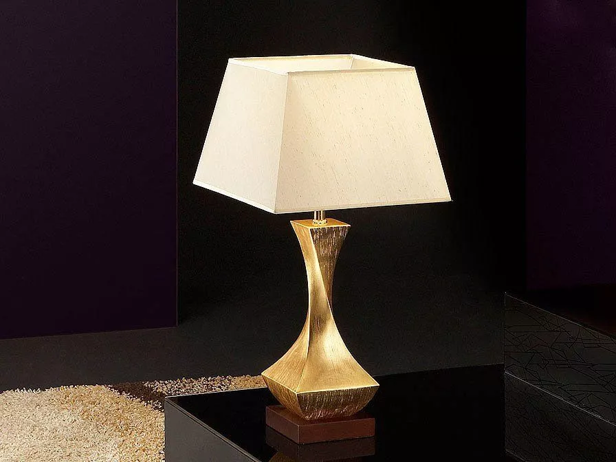 Настольная лампа Schuller Deco золотая