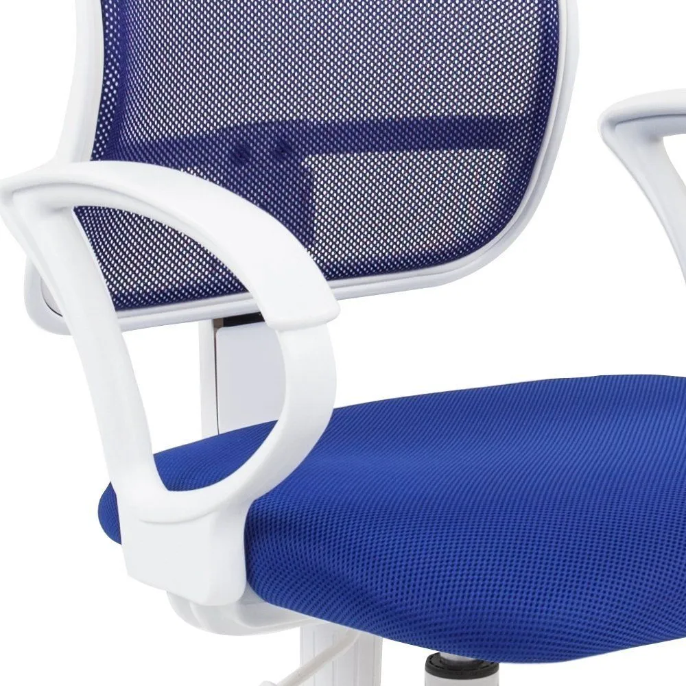 Кресло для персонала Chairman 450 LT white синий