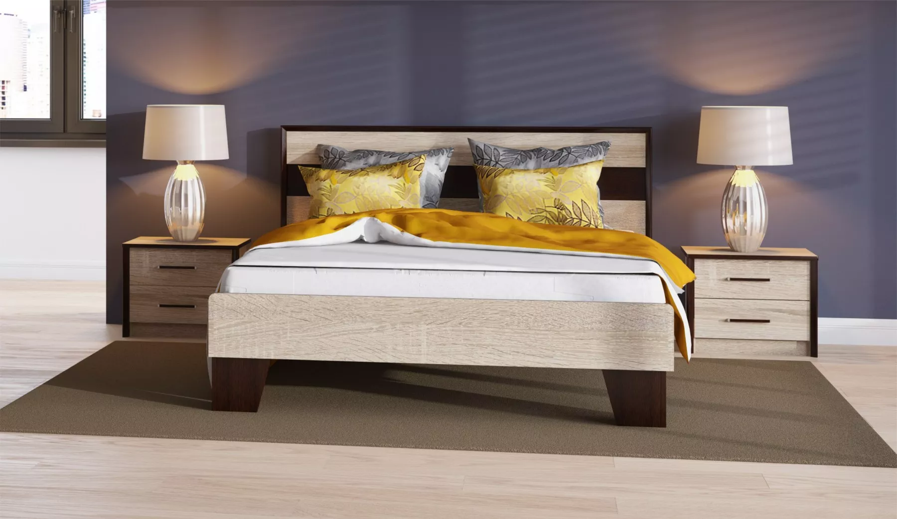 Кровать Эшли 140 см