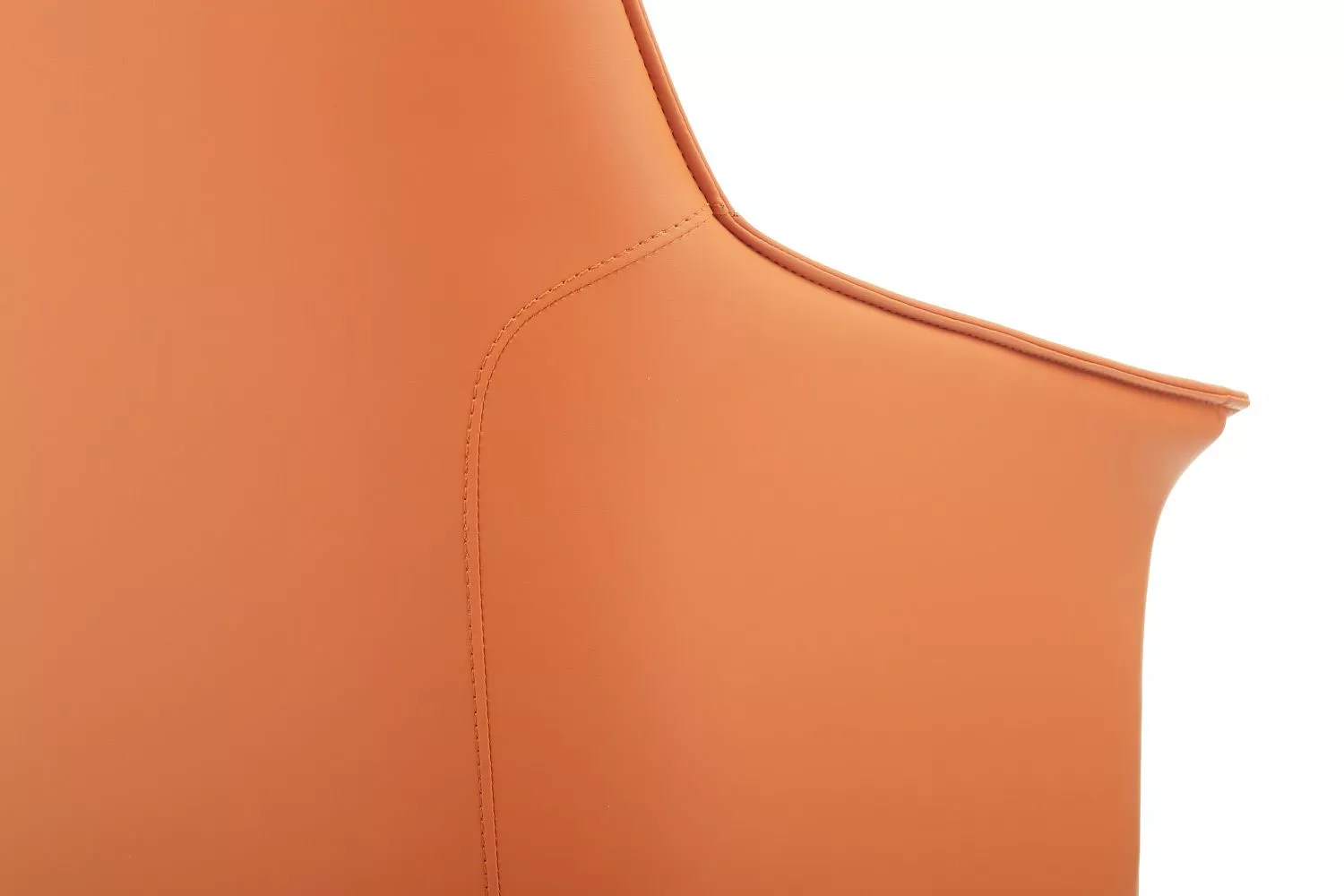 Кресло офисное RIVA DESIGN Rosso-ST (C1918) натуральная кожа оранжевый