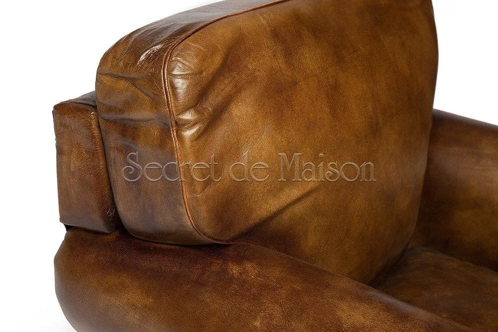Кресло Secret de Maison BRONCO античный темный