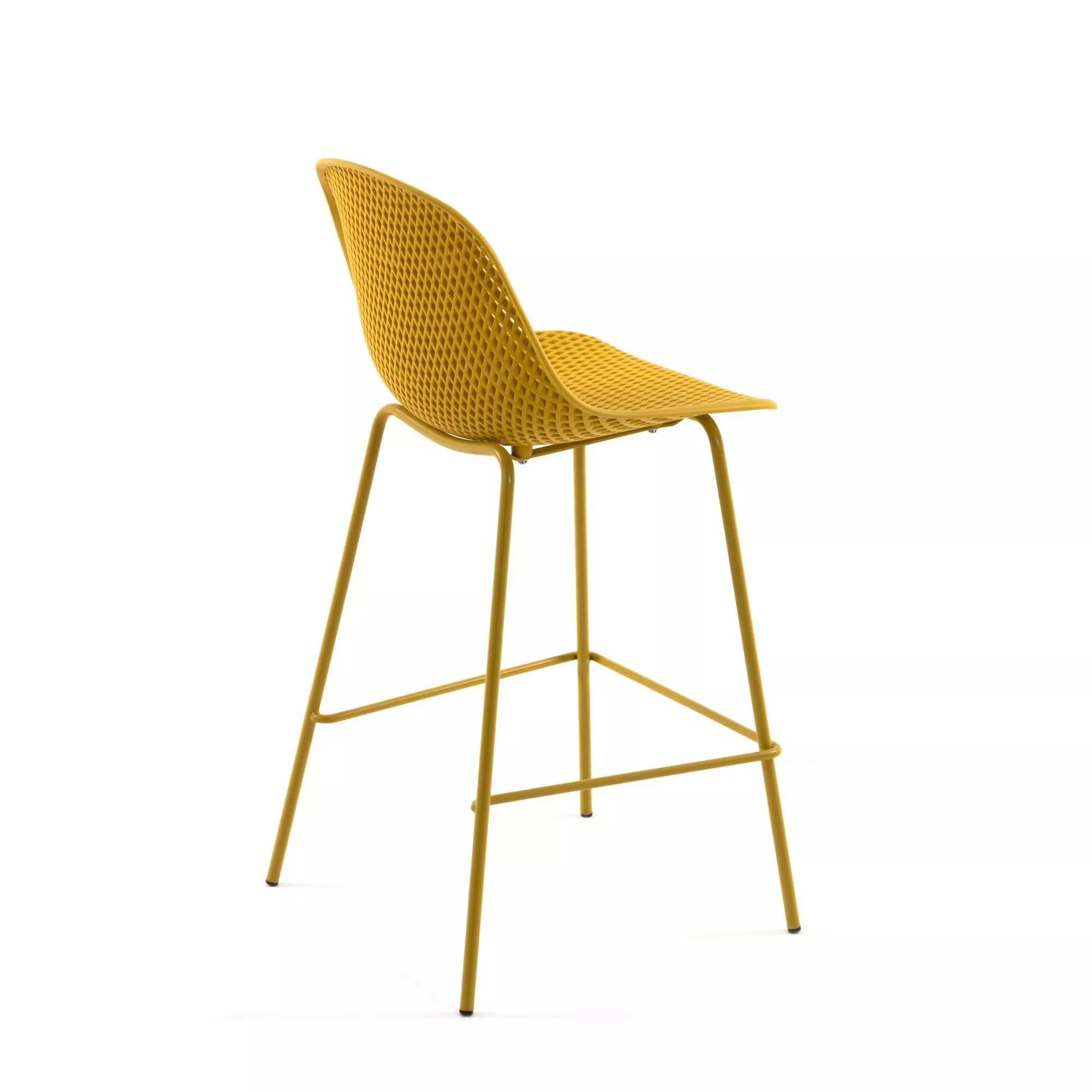Барный стул La Forma Quinby желтый