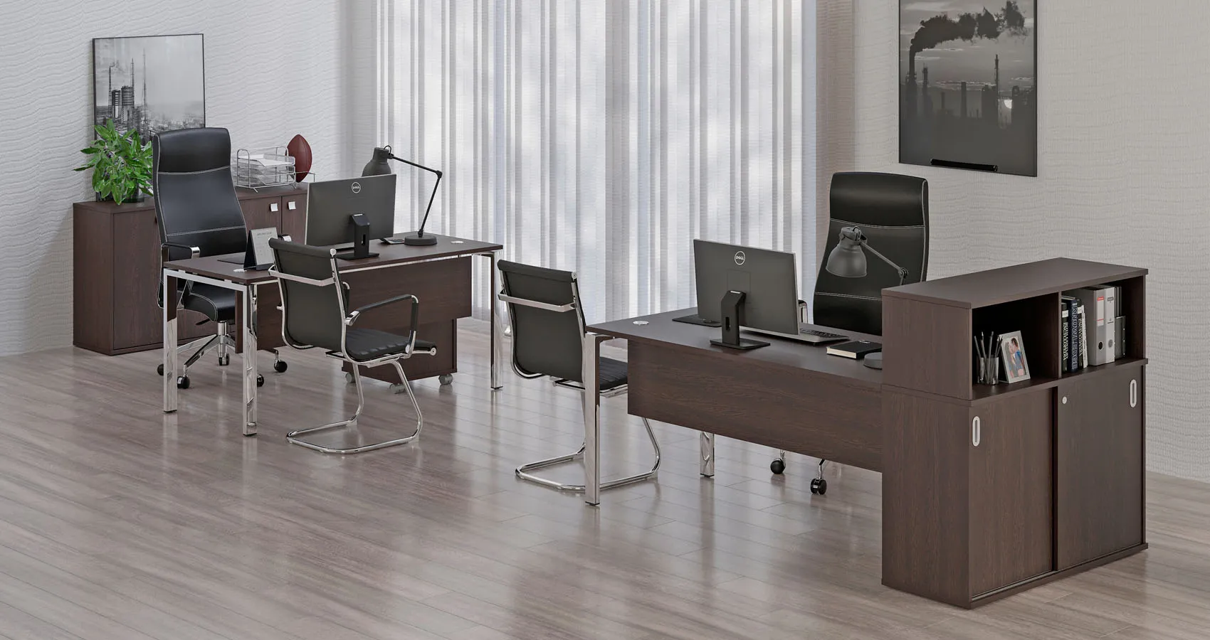 Мебель в кабинет руководителя Riva METAL SYSTEM DIRECT