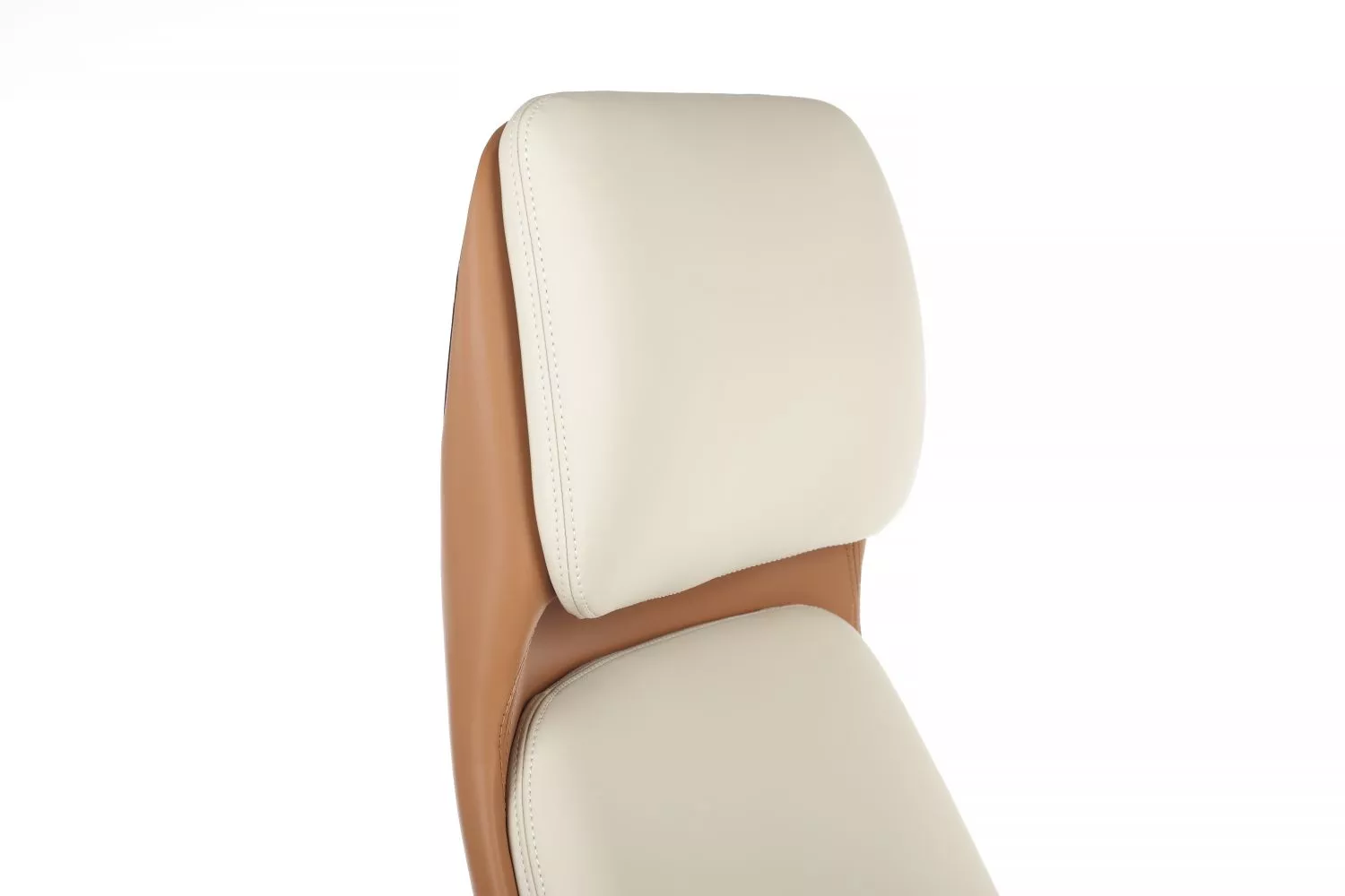 Компьютерное кресло натуральная кожа RIVA DESIGN Napoli (YZPN-YR020) бежевый / кэмел