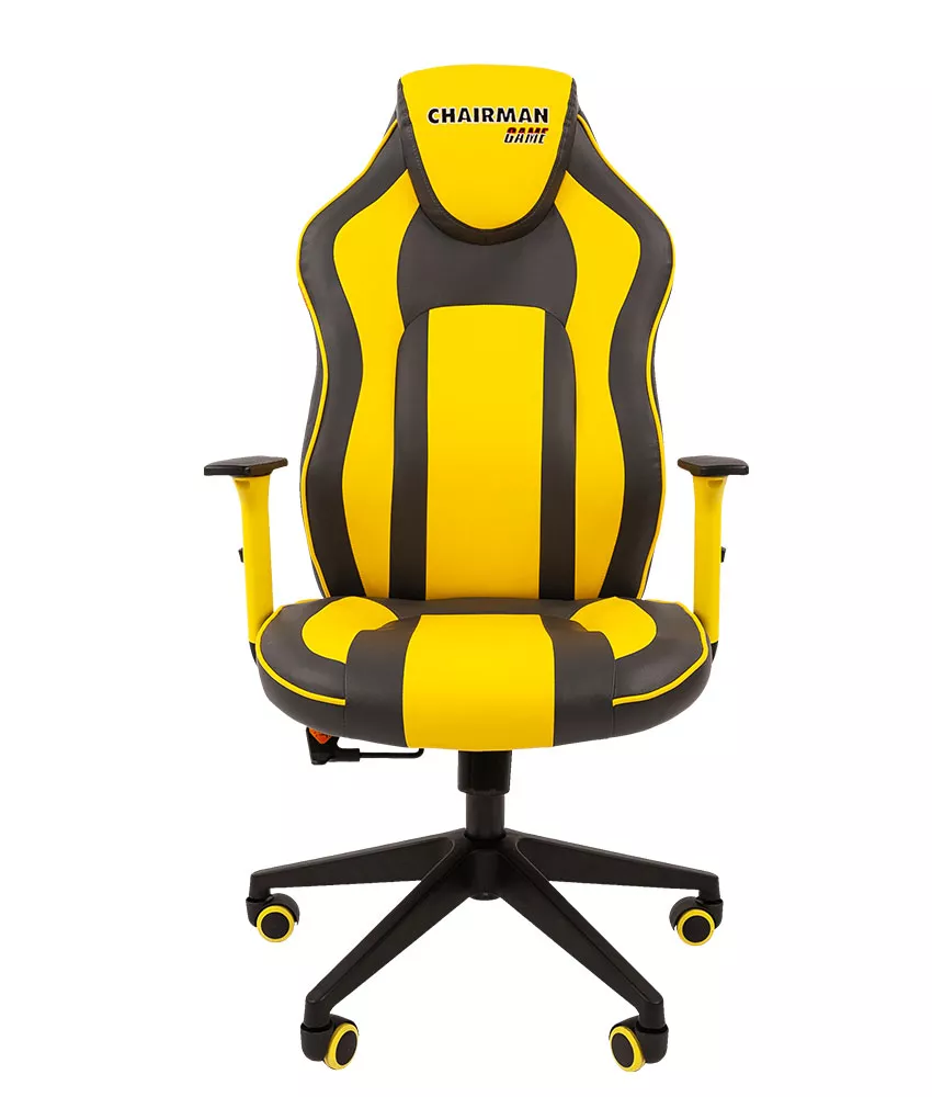 Геймерское кресло Chairman GAME 23 желтый