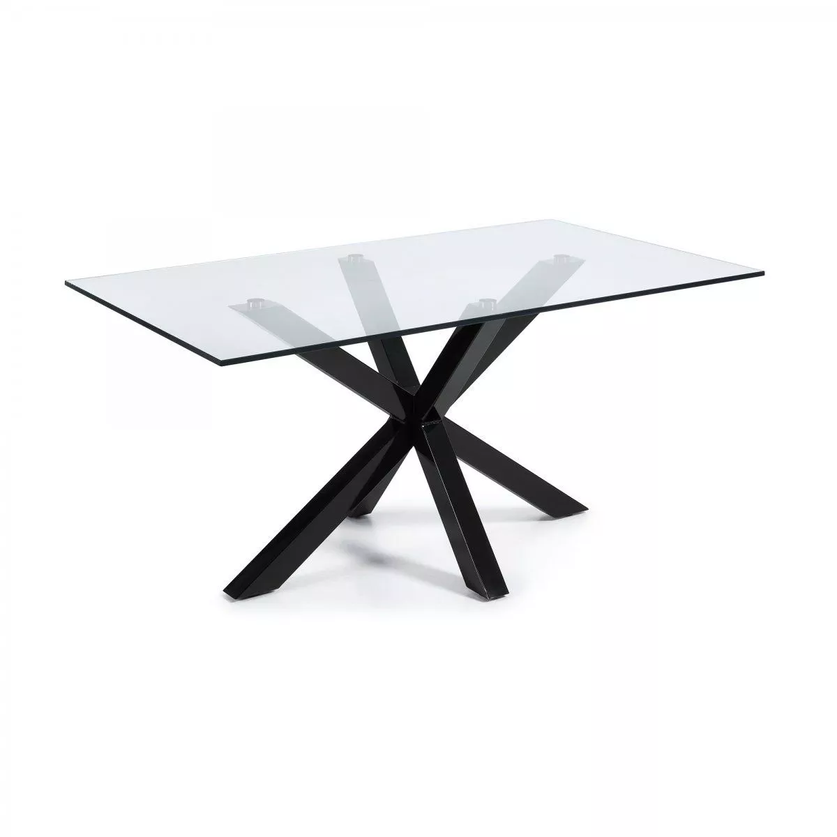 Обеденный стол La Forma Arya 180х100 со стеклянной столешницей C409C07