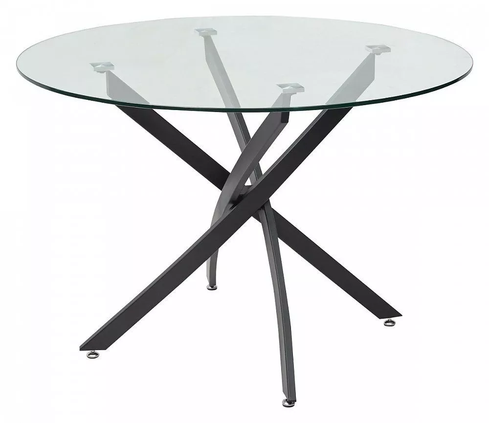 Стеклянный стол для кухни PETAL D110
