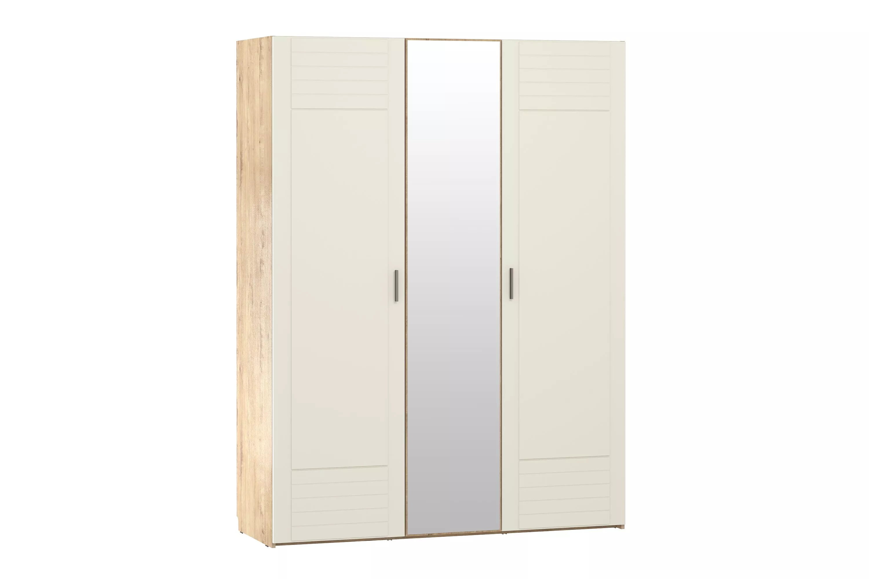 Шкаф для одежды с зеркалом Livorno Silva НМ 013.57 Х панакота