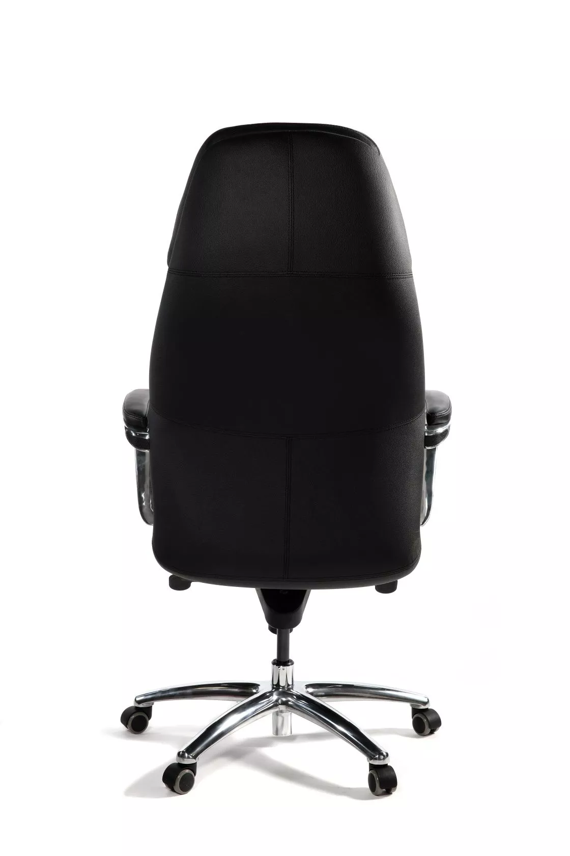 Кресло руководителя NORDEN Porsche натуральная кожа черный F181 black leather