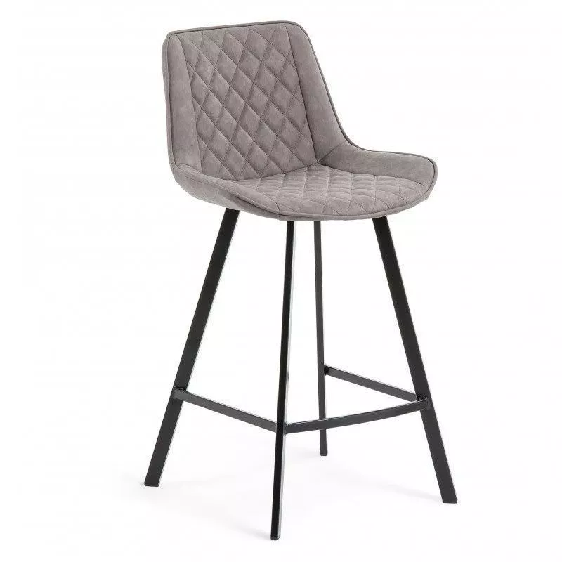 Барный стул La Forma Arian серый