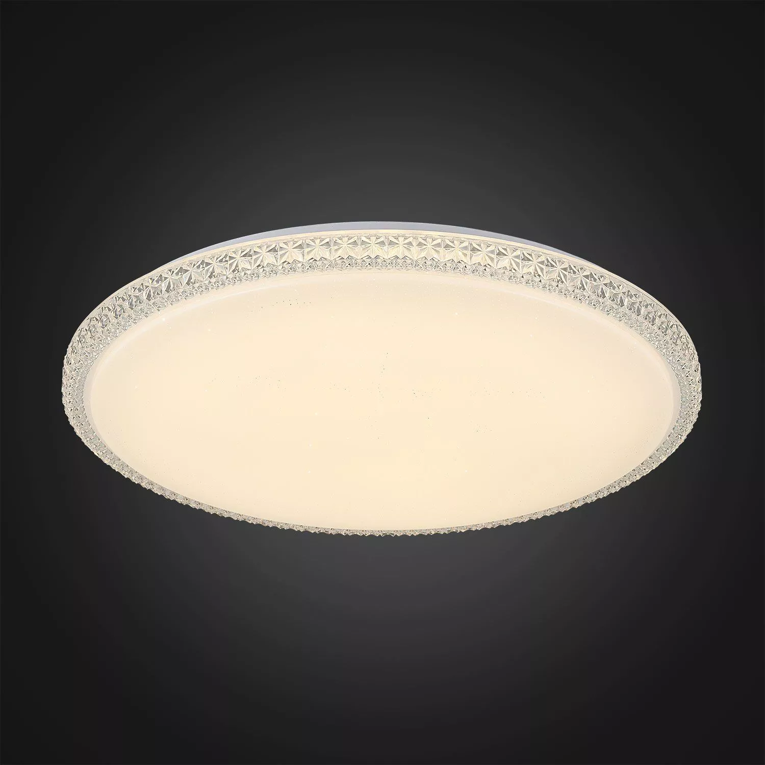 Потолочный светильник Кристалино Слим прозрачный круг Citilux CL715R720