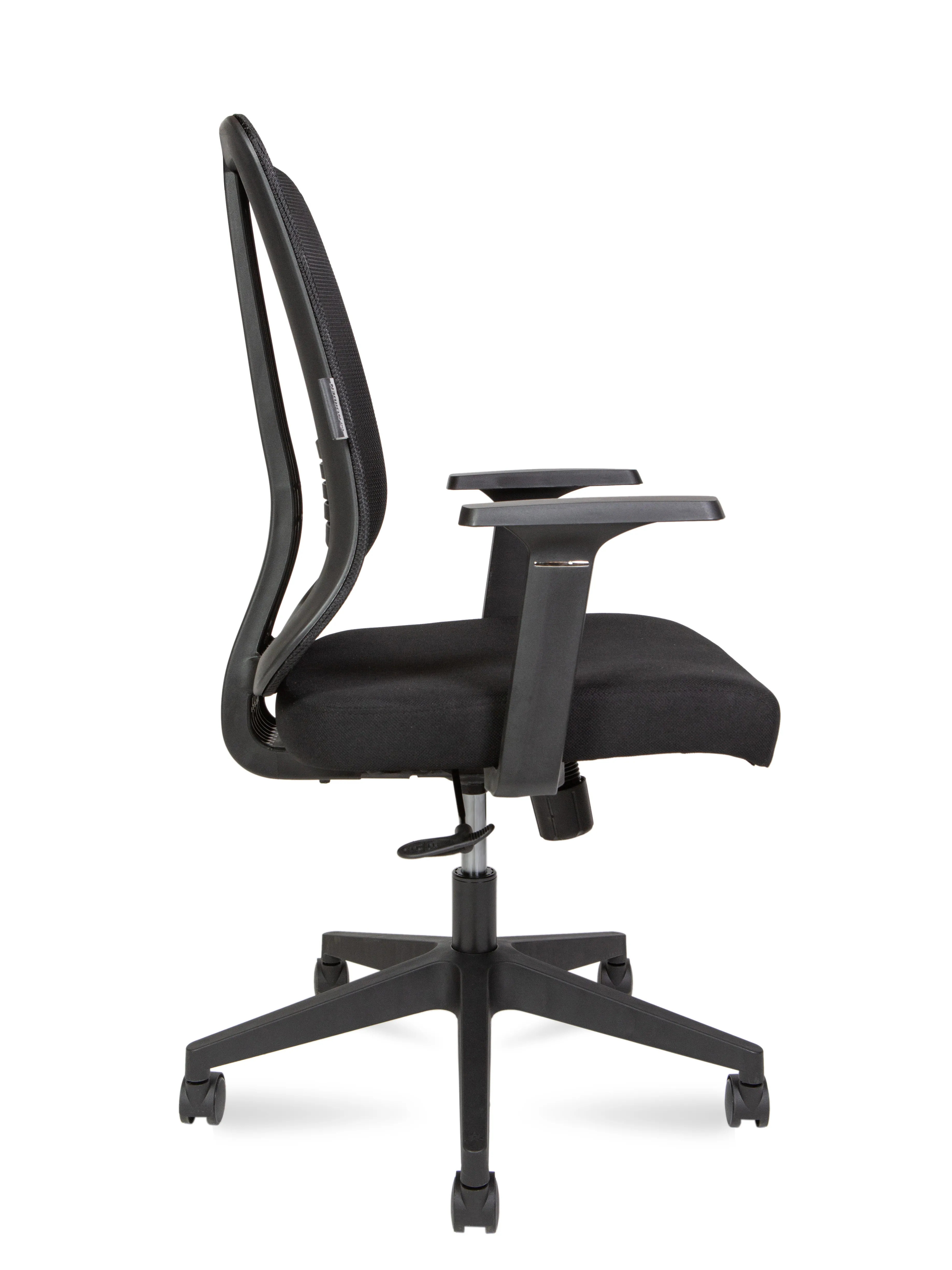 Кресло офисное NORDEN Tema LB без подголовника черный ткань 216B