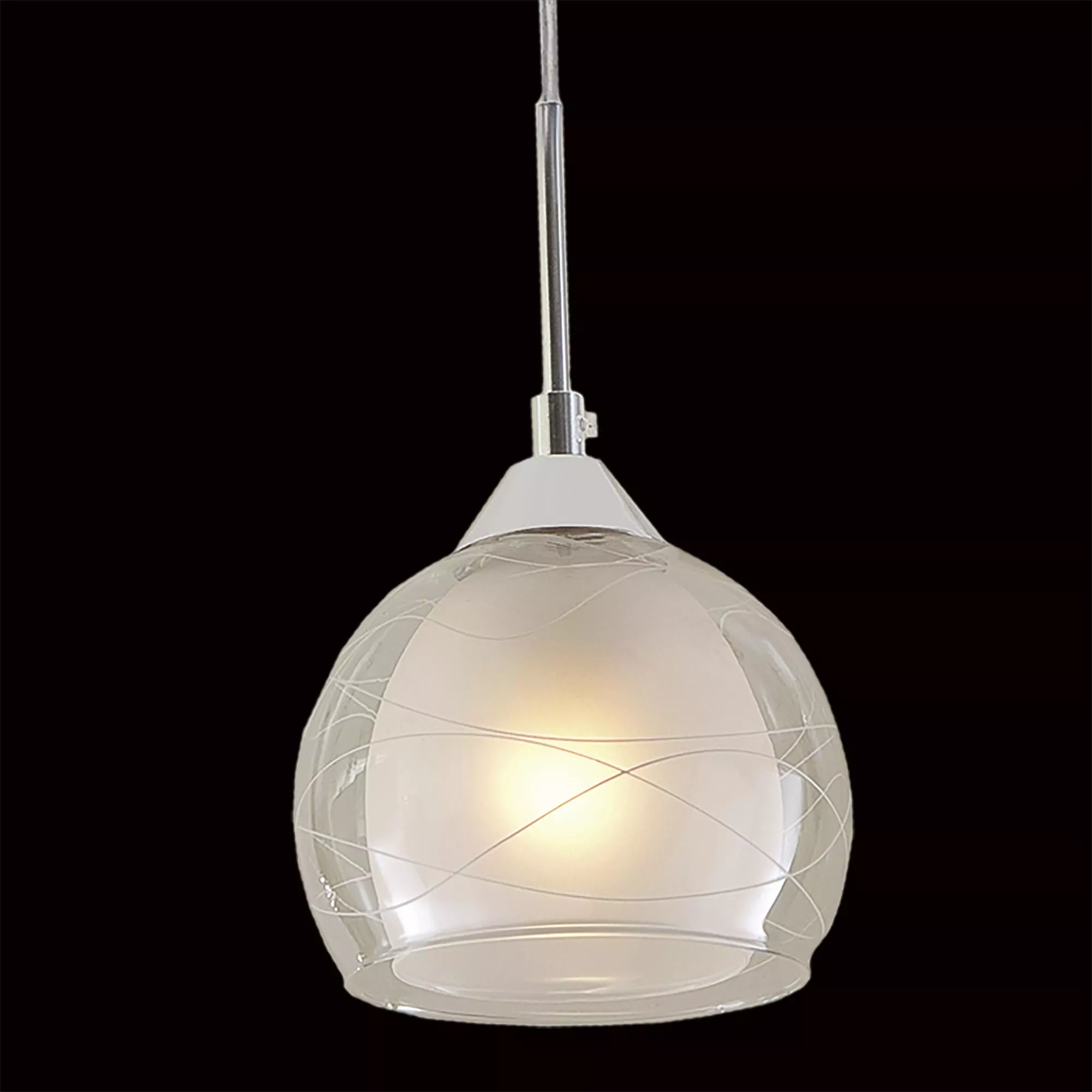 Потолочный подвесной светильник Буги белый Citilux CL157111