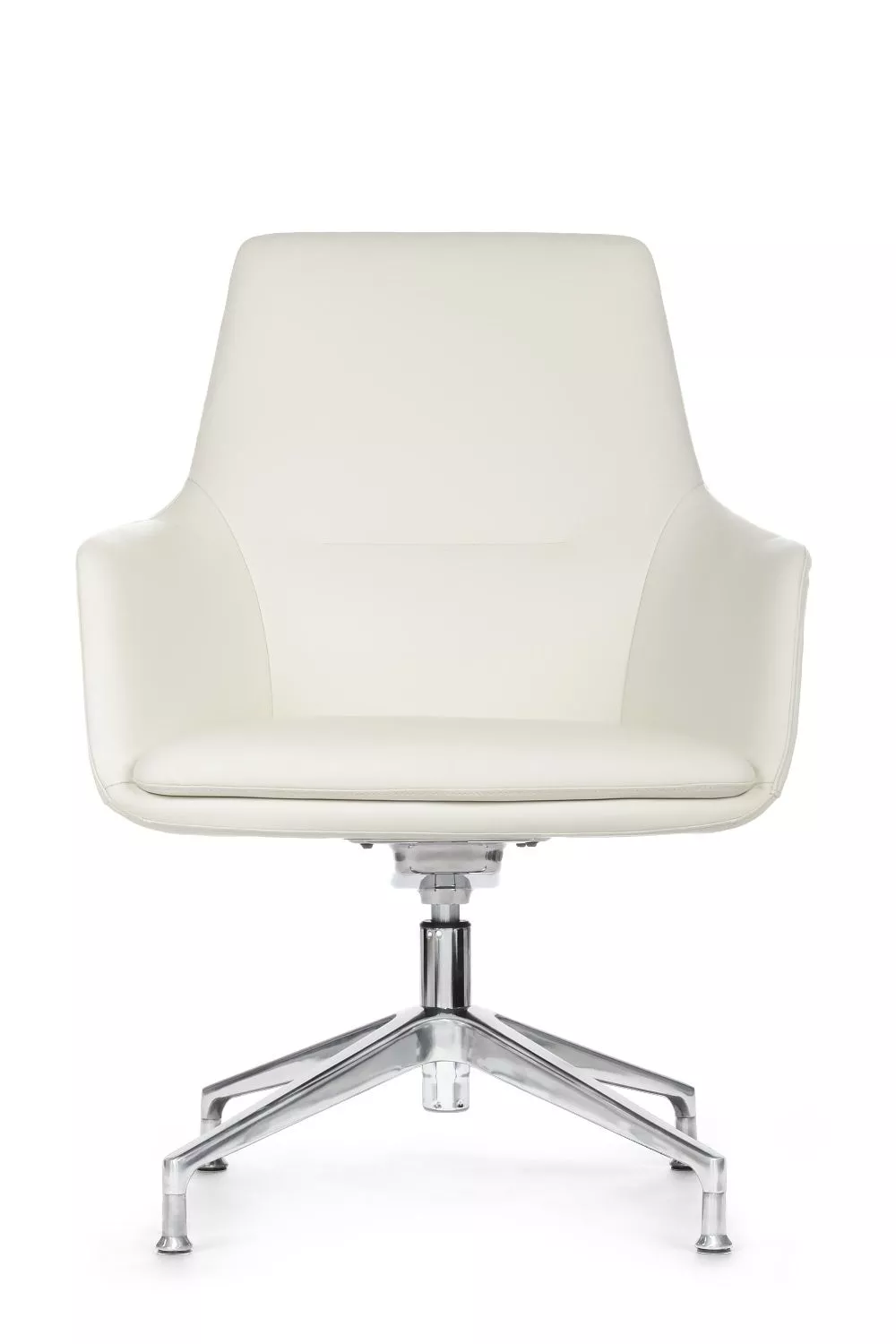 Офисное кресло из натуральной кожи RIVA DESIGN Soul-ST (С1908) белый