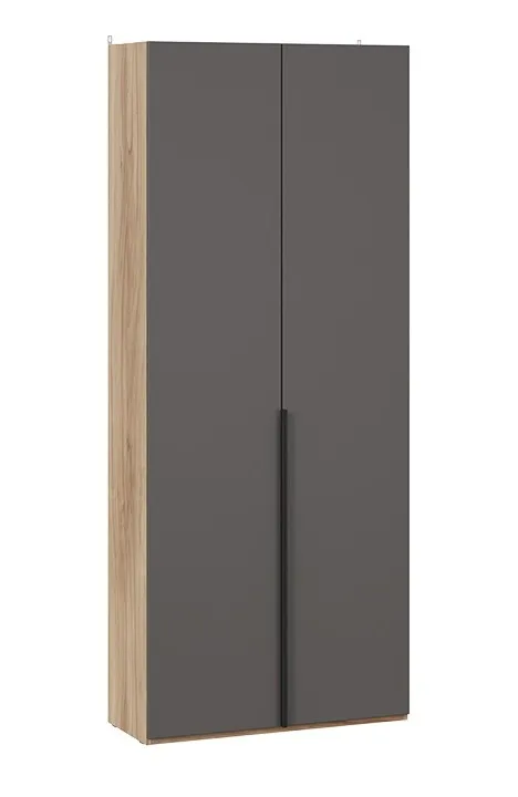Шкаф для одежды Порто яблоня беллуно графит софт СМ-393.07.223