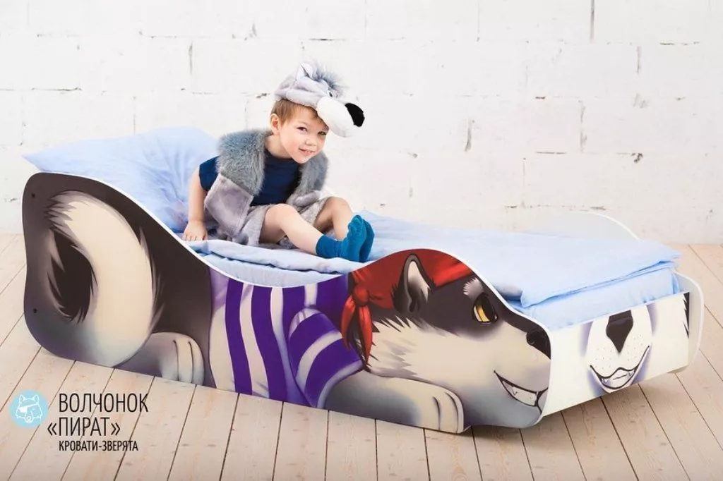 Детская кровать Волчонок Пират