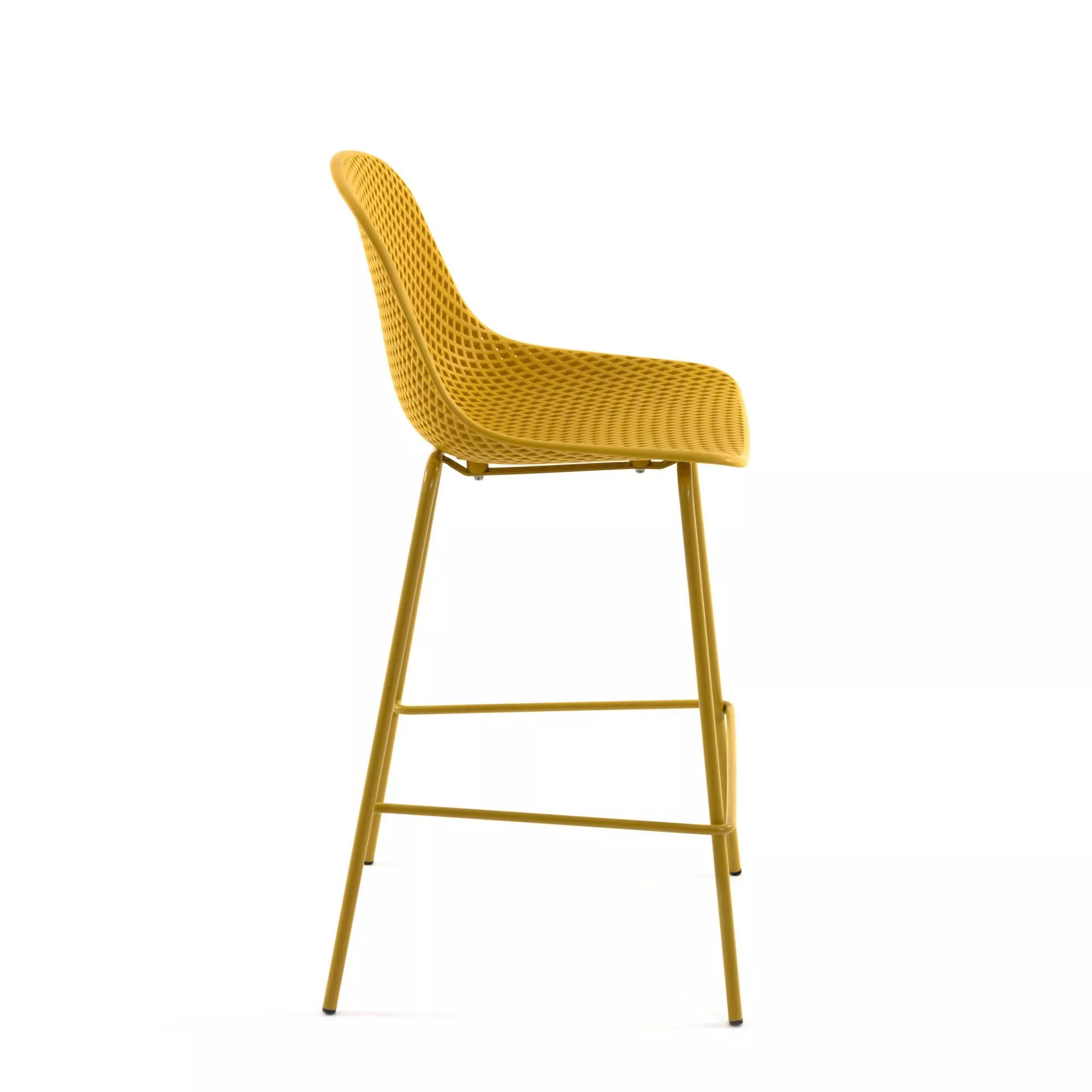 Барный стул La Forma Quinby желтый