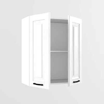 Шкаф навесной Белый Вегас В 600 2 двери (h=720)