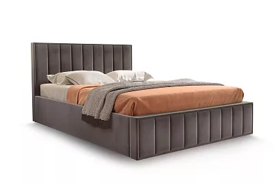 Кровать Вена 1400 мора коричневый