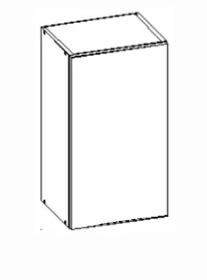 Шкаф навесной Лайн В 400 (h=720)