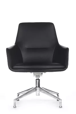 Офисное кресло из натуральной кожи RIVA DESIGN Soul-ST (С1908) черный