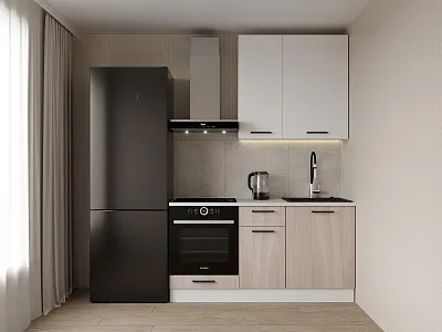 Кухонный гарнитур Демо 1600 Sanvut высокий верхний шкаф 950 мм