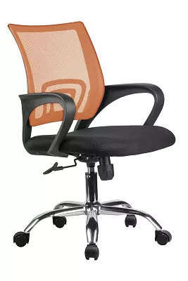 Кресло для персонала Riva Chair Bon 8085 JE оранжевый / черный