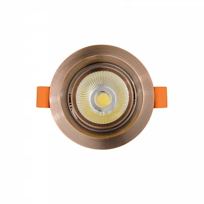 Точечный встраиваемый светильник Lumina Deco Dalston LDC Y115 RD+BR