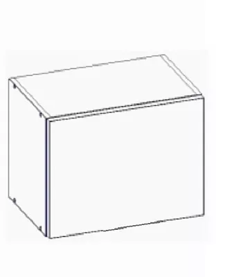 Шкаф навесной В 500 1 софт глубокий Лайн (h=360)