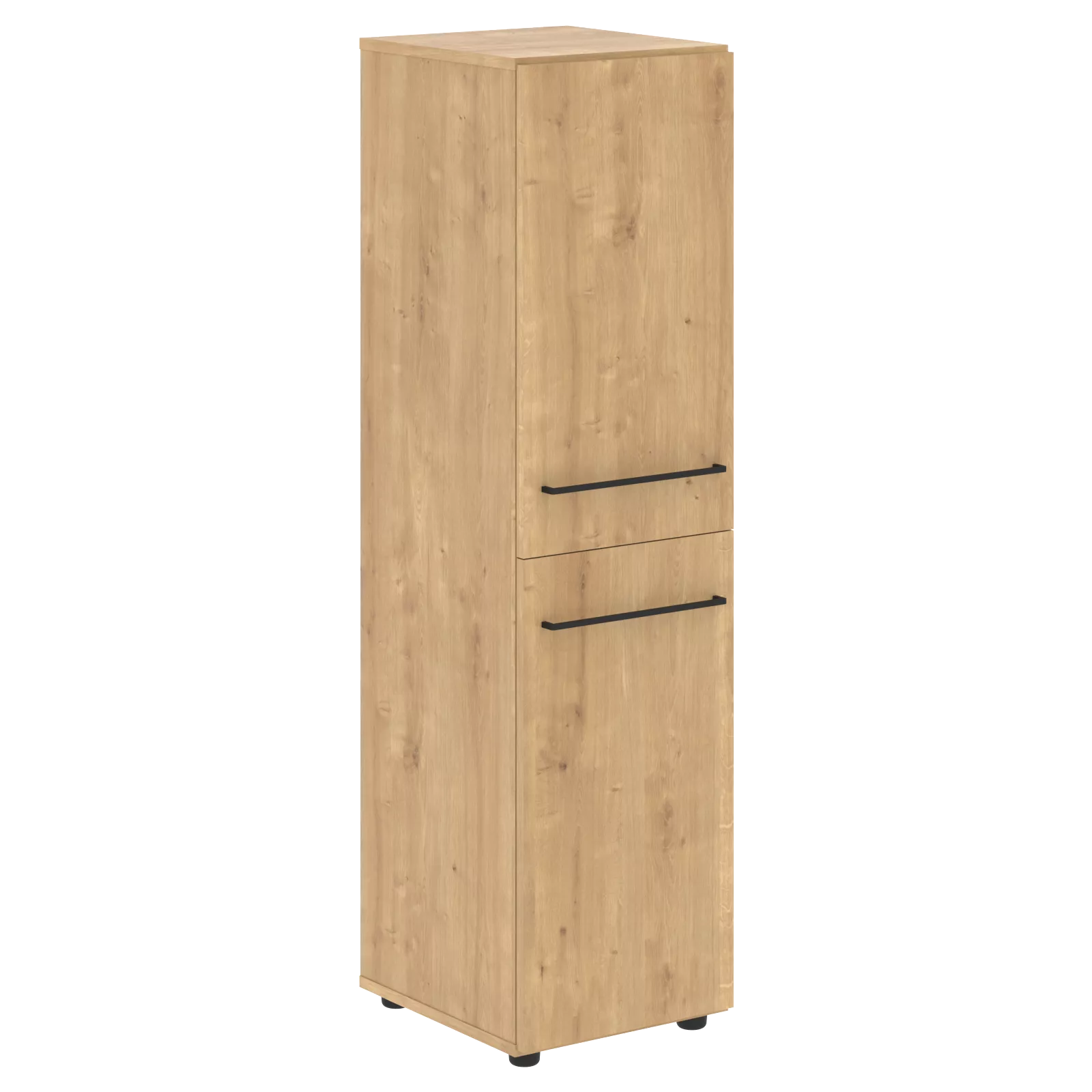 Шкаф колонка с 2-мя глухими малыми дверьми Loftis LMC 40.4