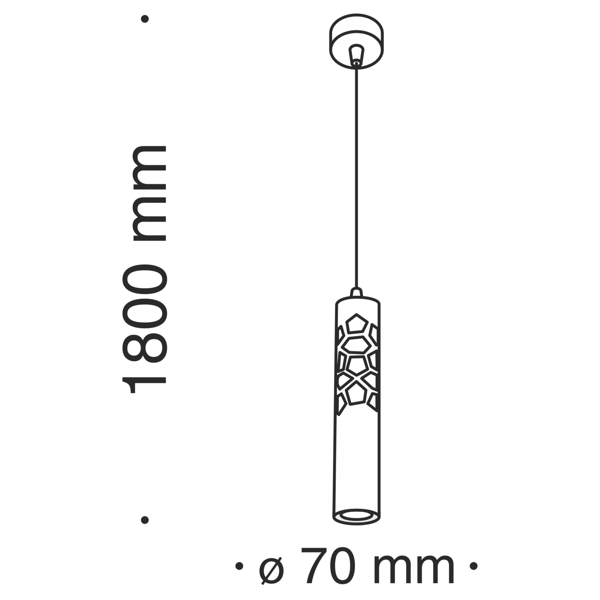 Подвесной светильник Maytoni Technical Torre P037PL-L11W4K