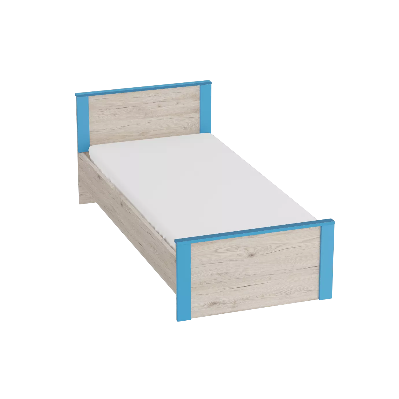 Кровать с основанием 90х200 СКАУТ Индиго