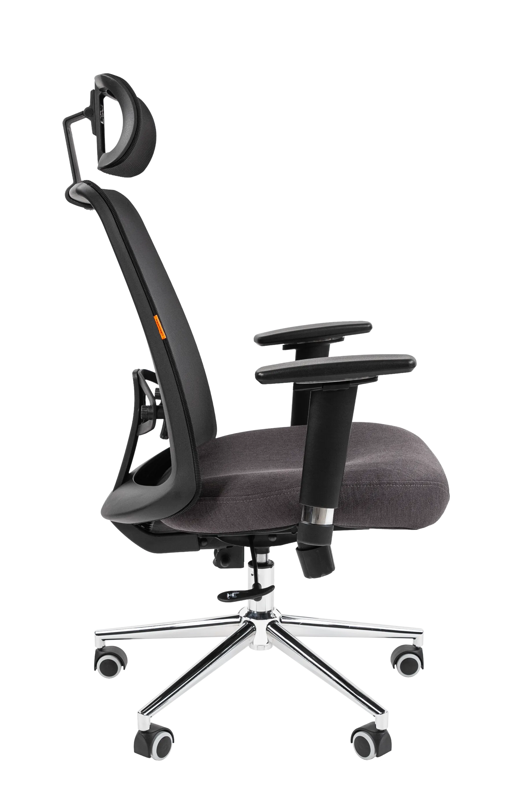 Кресло руководителя CHAIRMAN 535 LUX регулируемые 3D подлокотники черный / серый