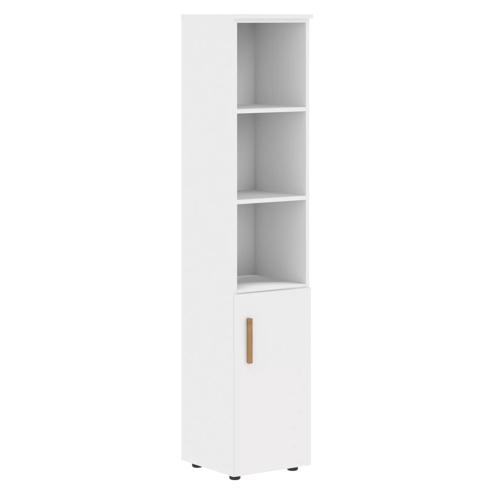 Шкаф-колонка с глухой малой дверью Forta FHC 40.5 (L/R)