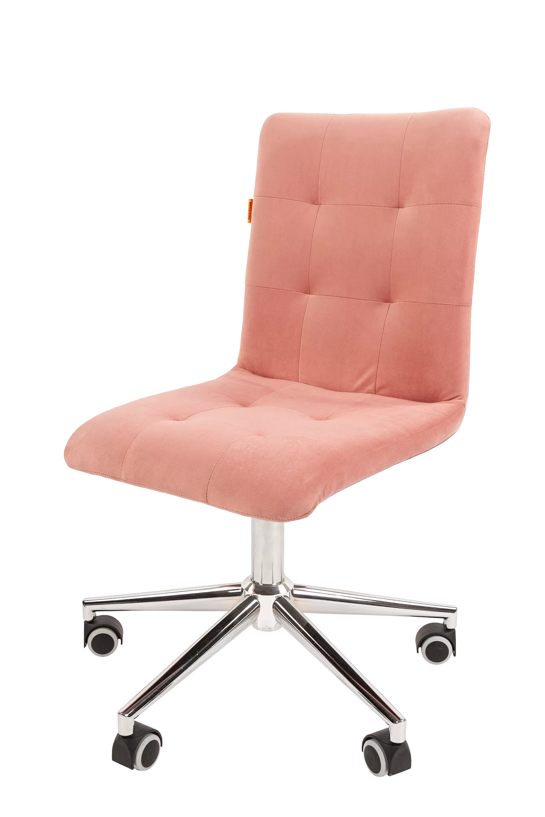 Кресло для оператора Chairman 030 розовый хром