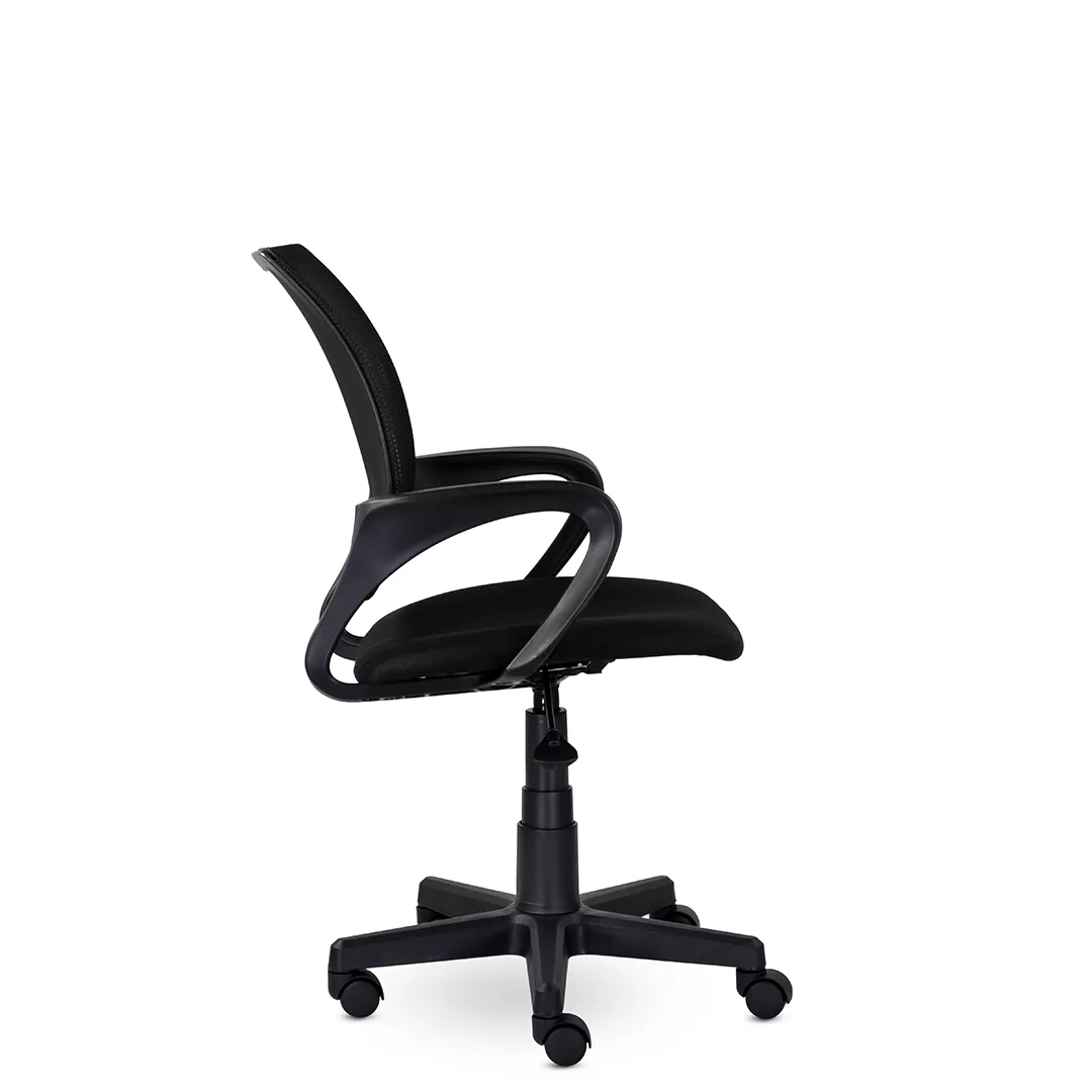 Кресло для персонала Микс СН-696 пластик TG черный
