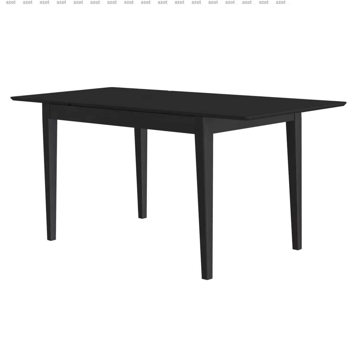 Развижной стол Антила classic120 (+50)х76х76 Daiva черный