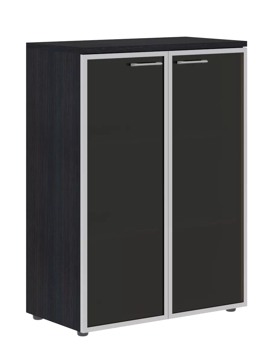 Шкаф со стеклянными дверями средний XTEN XMC-85-7