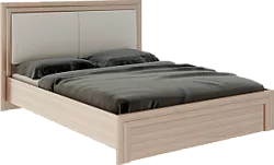 Кровать 160 см с подъемным механизмом и мягкой частью Глэдис М32