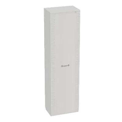 Шкаф 1-дверный Элана Бодега белая (глубина 41 см)