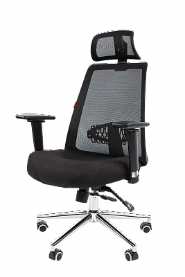 Кресло руководителя CHAIRMAN 535 LUX регулируемые 3D подлокотники черный