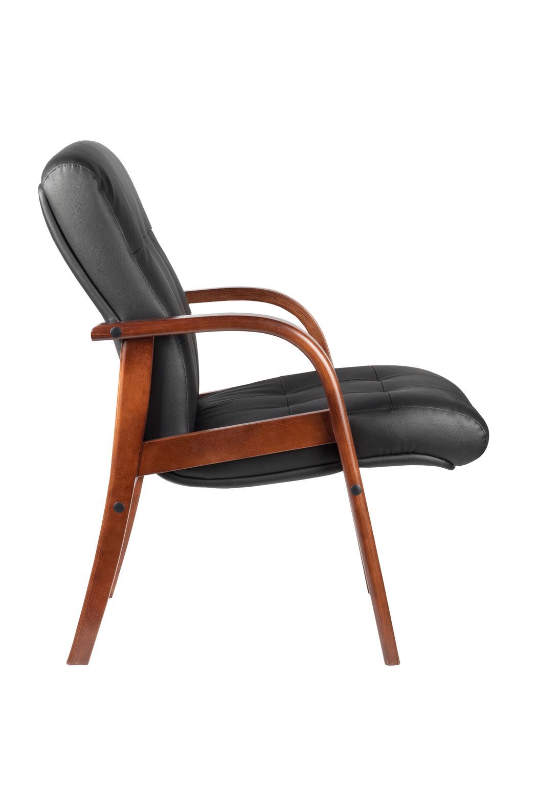 Конференц-кресло Riva Chair WOOD M 165 D/B черный