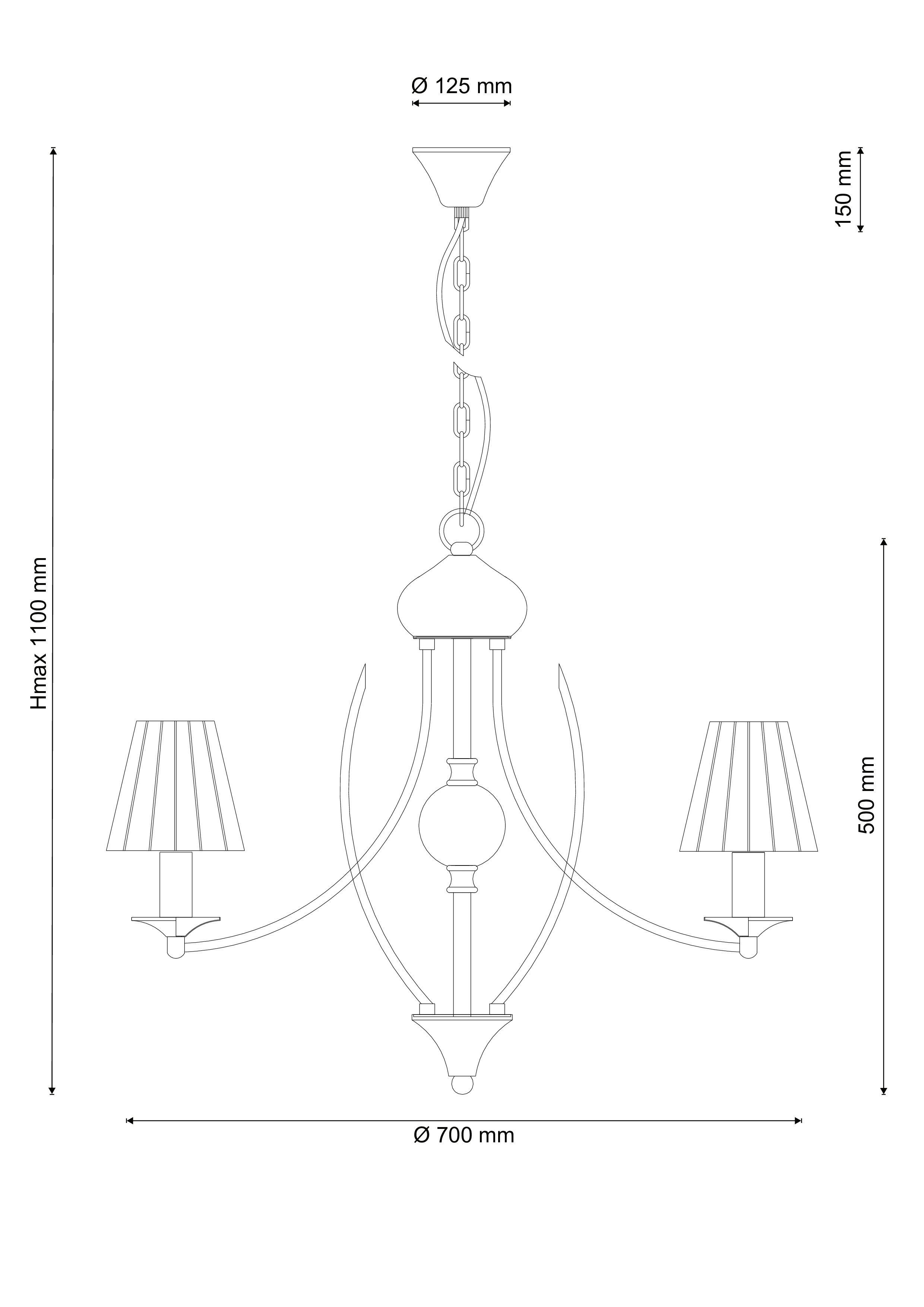 Люстра Lucia Tucci MILANO 115.6