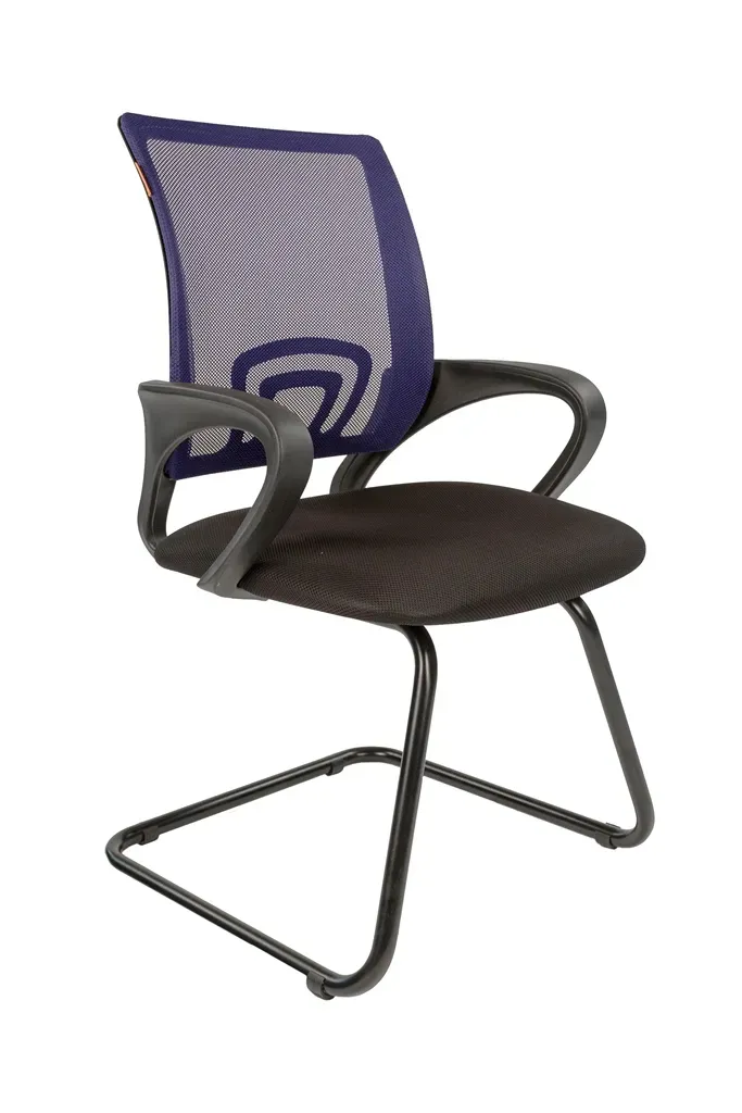 Кресло на полозьях CHAIRMAN 969-V синий
