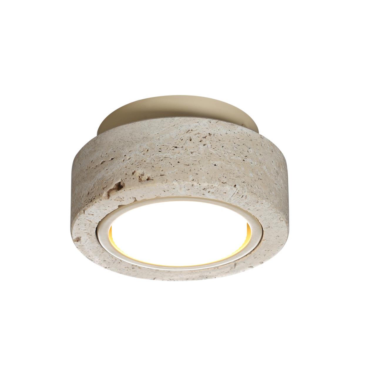 Точечный накладной светильник ODEON LIGHT TRAVERTINO 6625/1C