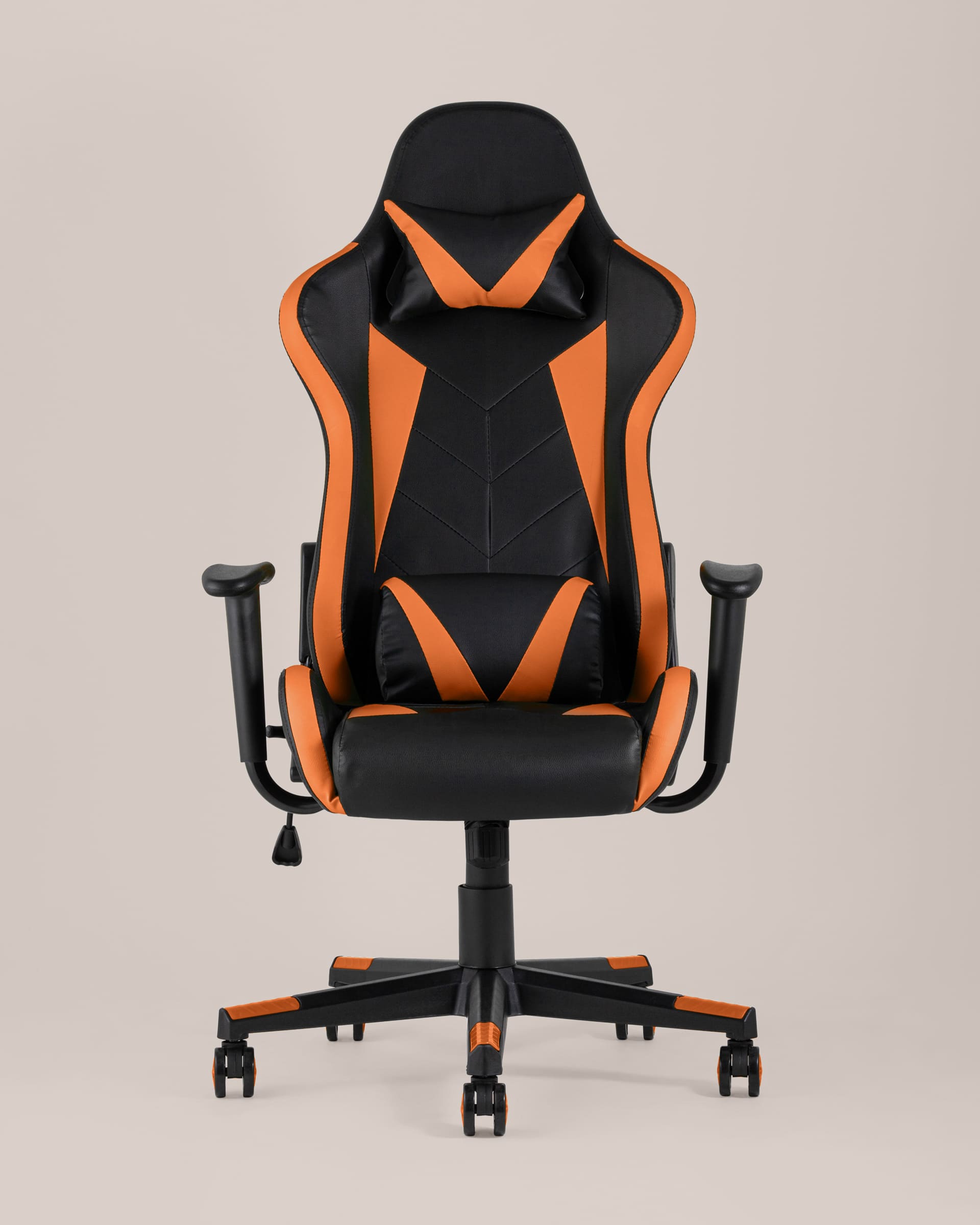 Кресло игровое TopChairs Gallardo оранжевое