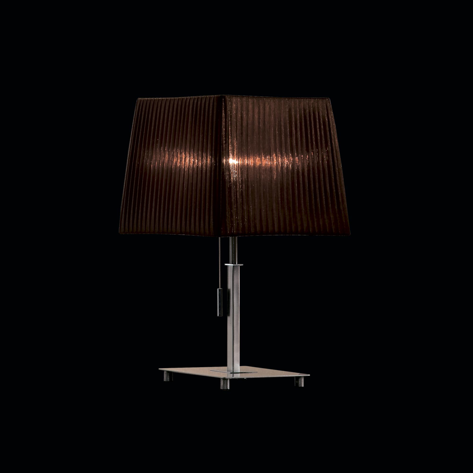 Настольная лампа Гофре коричневая Citilux CL914812